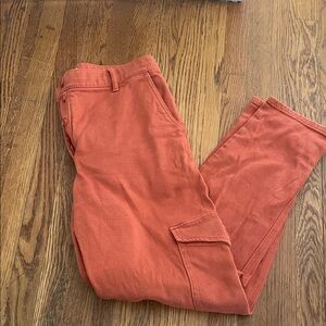 Wilfred Women's Cargo Pants in Rust Orange